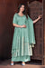 Beautiful Pista Color Ready to Wear Party Wear Salwar Suit
