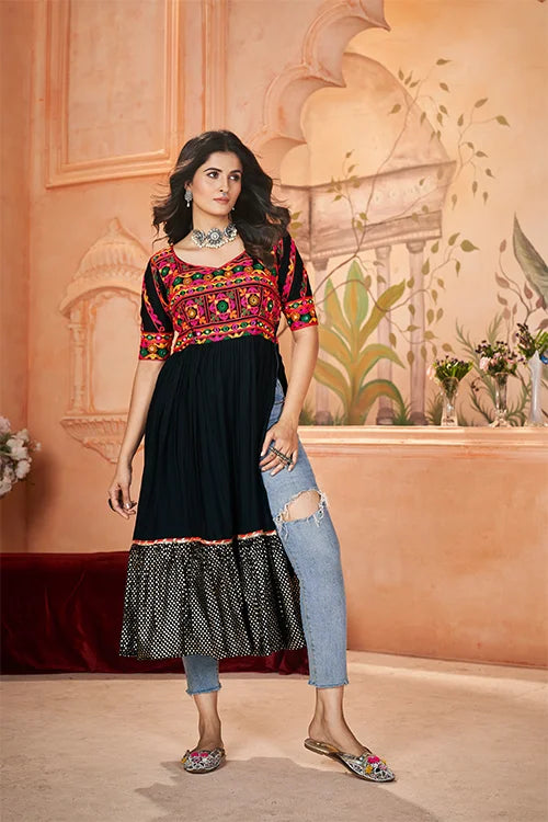 Stylish Fancy Wear Embroidery Work And Print Collection