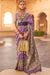 Awesome Ethnic Wear Printed Blouse Saree Collection Online