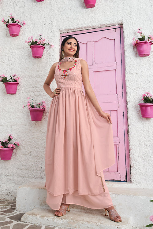 Exclusive Designer Embroidered Stitched Stylish Salwar Palazzo Collection Buy now Shubhkala Store