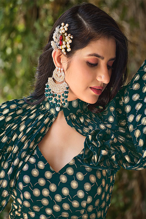 Koti Style Party Wear Lehenga Choli for Women