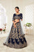 Festival Season Collection Women Wear Lehenga Choli Navy Blue Colour