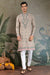 Ivory Embroidered Fancy Kurta For Men