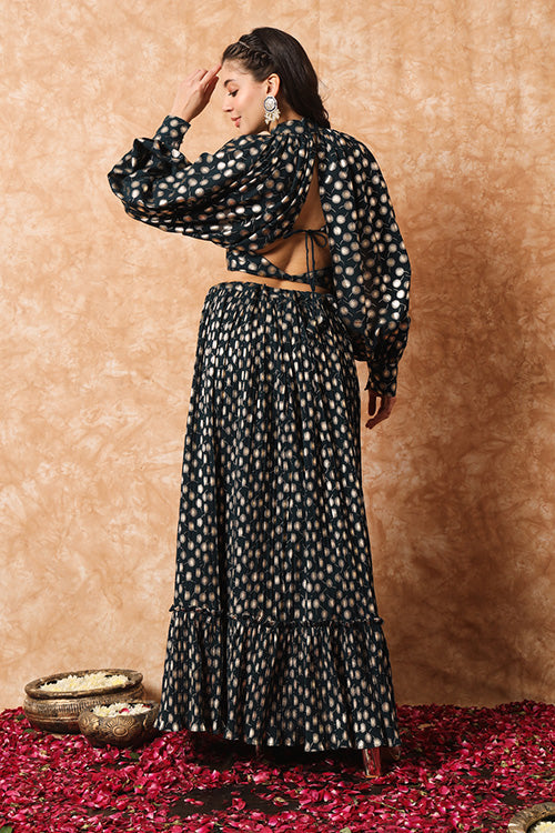 Foil Printed Exclusive Designer Ready to Wear Lehenga Choli Collection