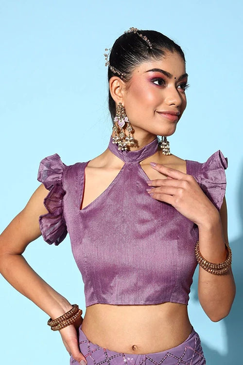 Georgette Saree with Stunning Sequence Embroidery Work