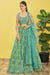 Green Thread With Sequins Embroidered Work Lehenga Choli