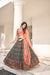 Green Art Silk Thread With Sequince Embroidered Work Lehenga Choli