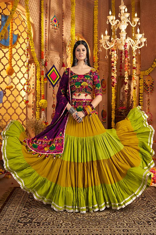 Garba Special Multi Color Navratri Chaniya Choli Collection