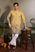 Haldi Ceremony Special Yellow Embroidered Kurta for Men