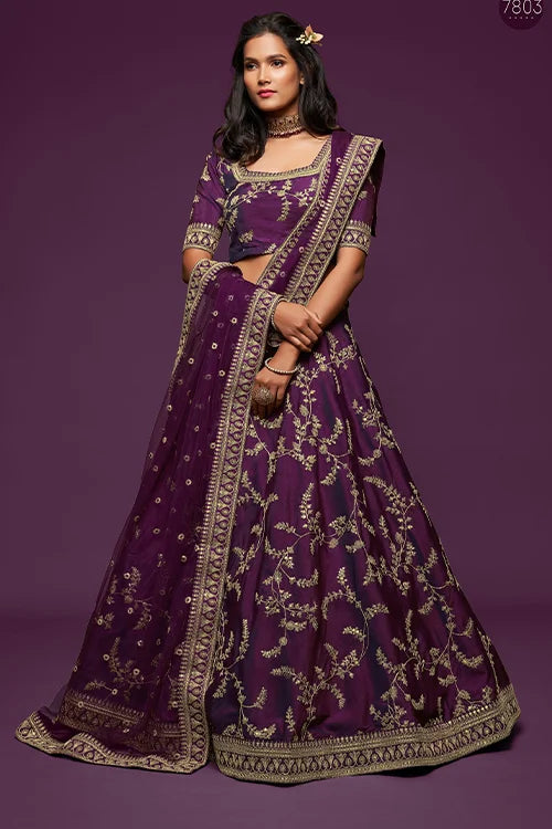 Indian Fashion Wear Collection For  Women Lehenga Choli With Dupatta