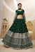 Indian Luxury Exclusive Tree Green Color  Embroidered Lehenga Choli