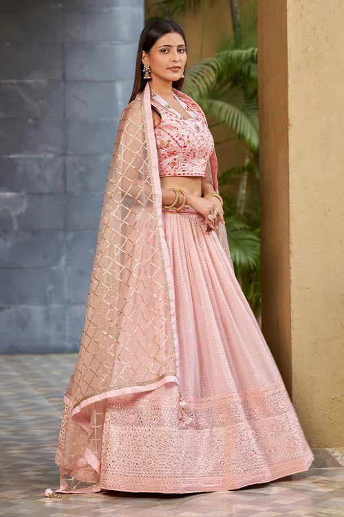 Indian Women Marriage Season Colection Lehenga Choli With Dupatta