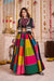 Jacket Style Designer Multi Color Chaniya Choli for Navratri