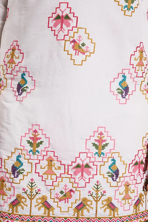 Classy Look Festive Occasion White Kurta for Mens