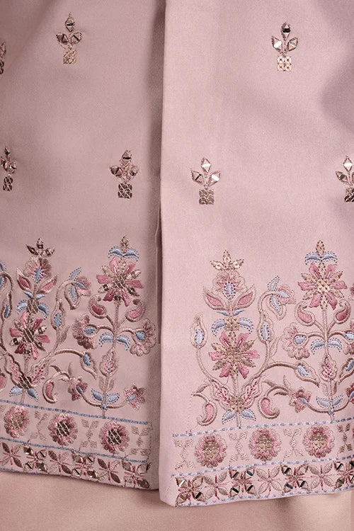 Boutique Style Unique Light Pink Kurta Koti Set for Men