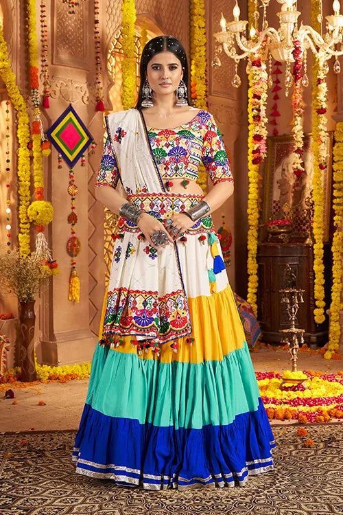 Multi Color Best Chaniya Choli for Navratri
