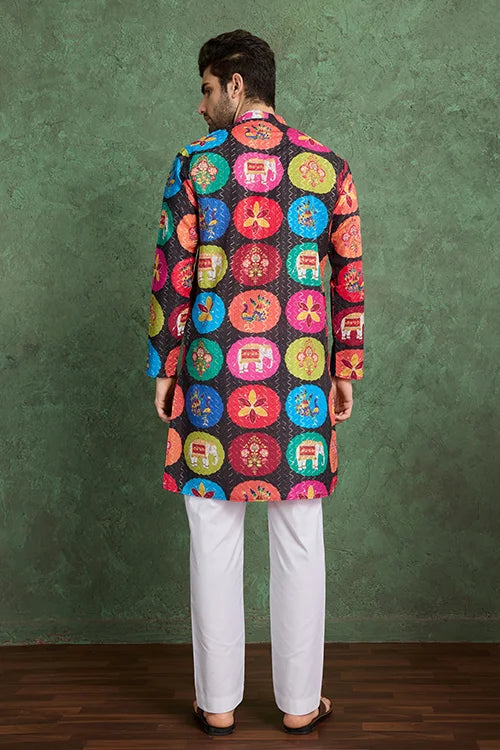 Multi Color Function Speical Mens Kurta Clothes