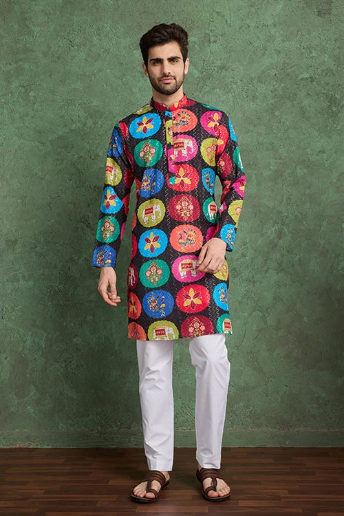 Multi Color Function Speical Mens Kurta Clothes