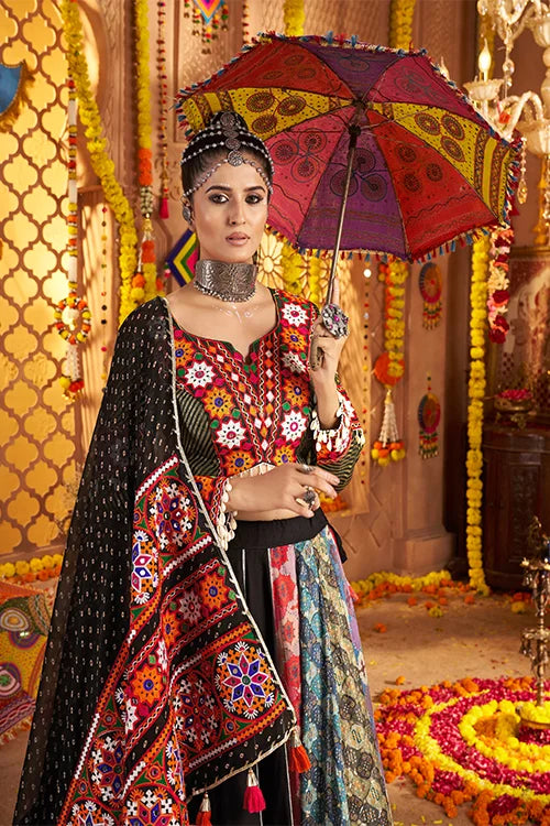 Black Traditional Navratri Chaniya Choli Collection