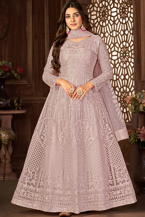 Multi Color Net Dori And Sequins Embroidered Work Collection