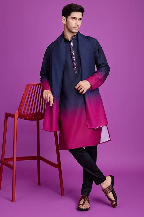Elegant Men's Kurta for Navratri Festival and Dandiya Night Party