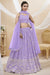 New Arrival Lavender Sequins Embroidered Lehenga Choli Online