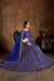 New Collection Royal Blue Combination Lehenga Choli