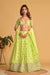 New Neon Color Sequins Georgette Wedding Wear Lehenga Choli