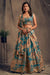 New Party Wear Collection For Women Lehenga Choli Teal Blue Colour