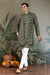 Premium Olive Green Mirror Work Kurta with Dupatta for Occasions