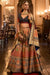 Heavy Designer Orange Lehenga  Choli at Mirror Work