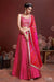 Pink Sequins Work Banglori Silk Wedding Wear Lehenga Choli