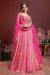 Pretty Pink Digital Print Work Wedding Wear Lehenga Choli