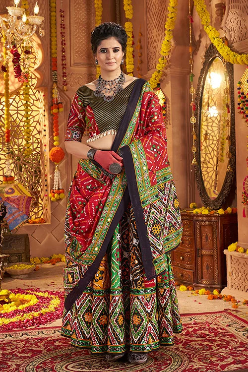 Multi Color Organic Cotton Navratri Chaniya Choli Best Price