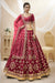 Red Color Heavy Luxary Zari Embroidered Lehenga Choli with Dupatta Set