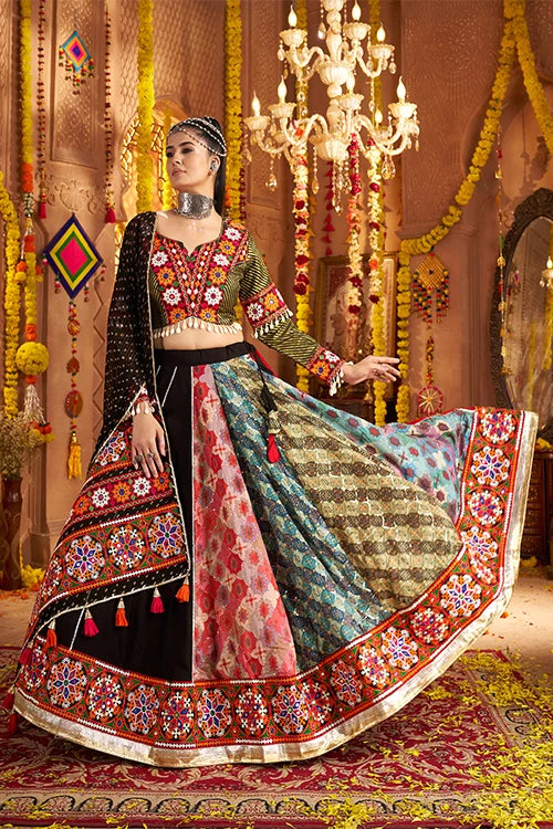 Black Traditional Navratri Chaniya Choli Collection