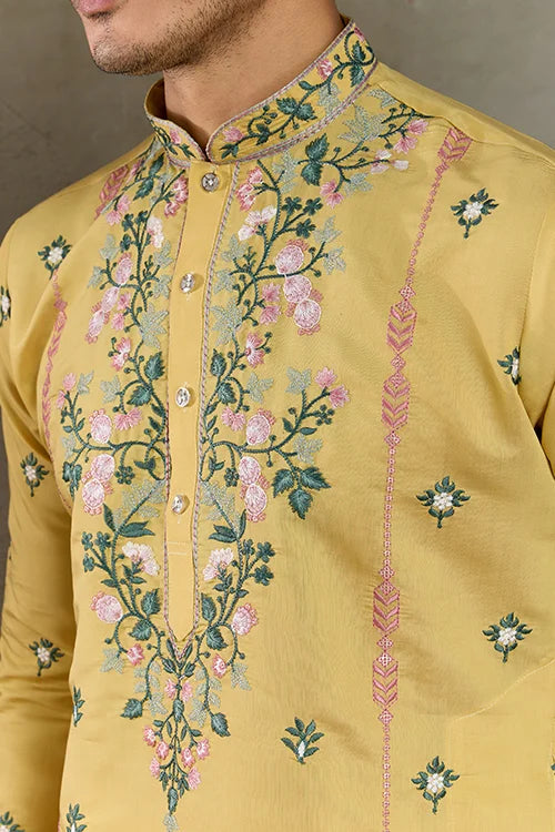 Haldi Special Trending Kurta Design for Men
