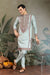 Traditional Sky Blue Embroidered Kurta Pajama Set