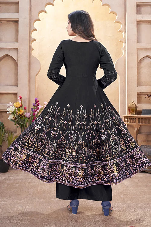 Black Stylish Ready to Wear Royal Look Special Salwar Suit