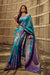 Stylish Latest Satin Brasso Handwoven Silk Bollywood Saree Collection