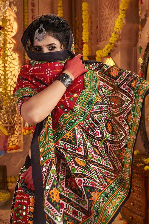 Multi Color Organic Cotton Navratri Chaniya Choli Best Price