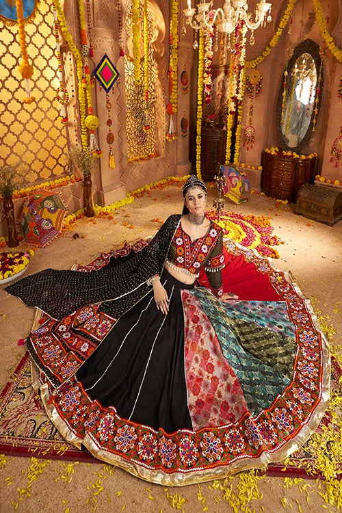 Black Traditional Navratri Chaniya Choli Collection