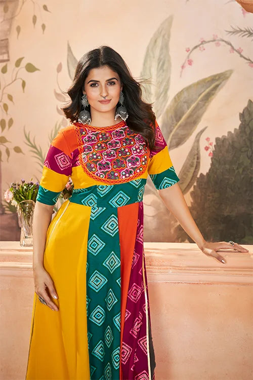 Stylish Fancy Wear Embroidery Work And Print Collection