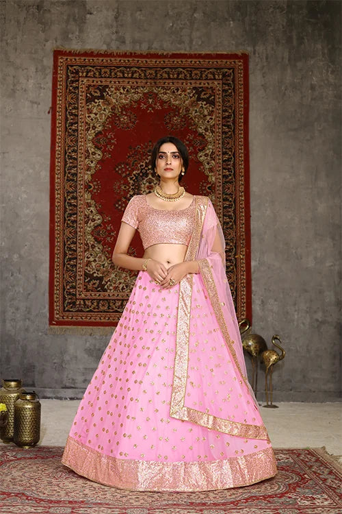 Designer Wedding Lehenga Choli With Dupatta At MD Lifestyle