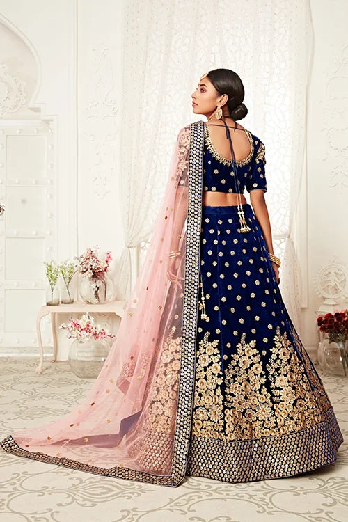 Wedding Collection Embroidery Lehenga Choli With Dupatta