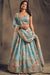 Wedding Collection for Women Lehenga Choli With Dupatta Sky Blue Colour