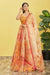 Wedding Haldi Wear Yellow Organza Lehenga Choli