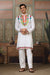 White Traditional Designer Festival Wear Kurta for Men