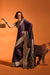 Wine Banarasi Silk Saree with Kashmiri Weaving Work