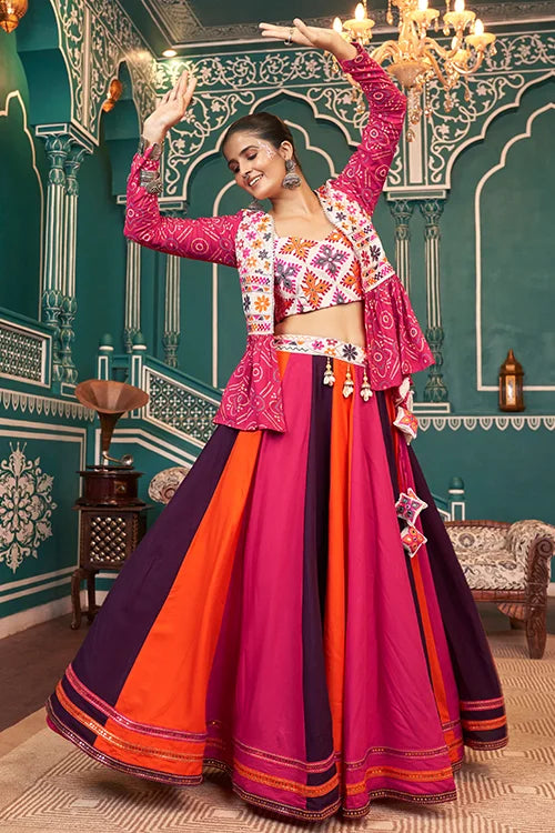 Celebrate Designer Navratri Special Ghaghra Choli for Women